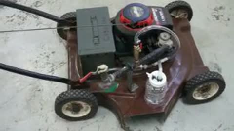new vapor design with wick on lawn mower