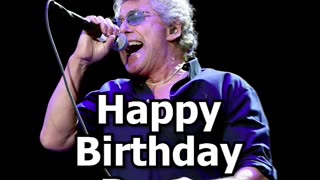 ROGER DALTREY BIRTHDAY!! 🎉 - March 1st, 1944 #thewho