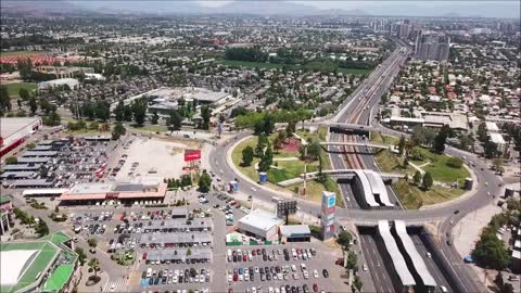 Metro Quilin in Santiago, Chile