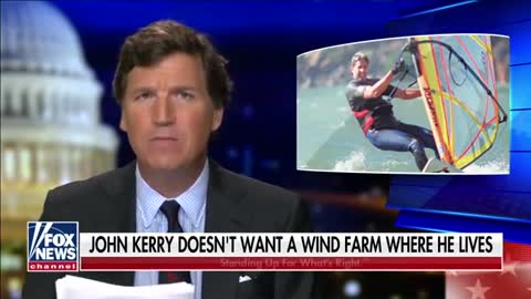 Tucker slams the left's green energy obsession as winter storm shut off solar panels and windmills