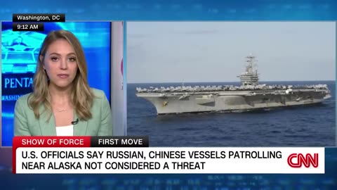 Us Military Respondes to chinese and Russian Vessels Near Alaska