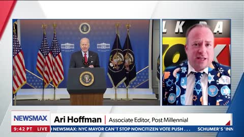 Ari Hoffman comments on the Omicron variant: "[Biden] has now moved the goalposts again."