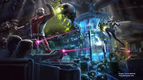Ant-Man and The Wasp Nano Battle! debuts March 2019 at Hong Kong Disneyland