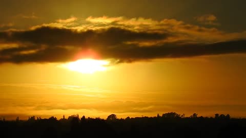 Beautiful Sunrise Time lapse | Hamilton, New Zealand