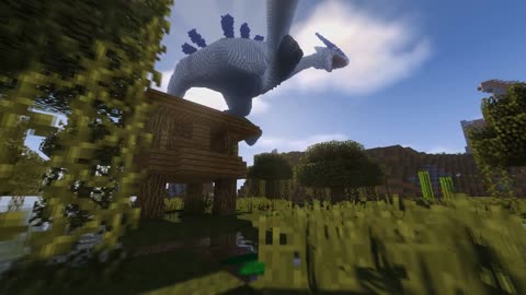 Minecraft Lugia Build - Pokemon