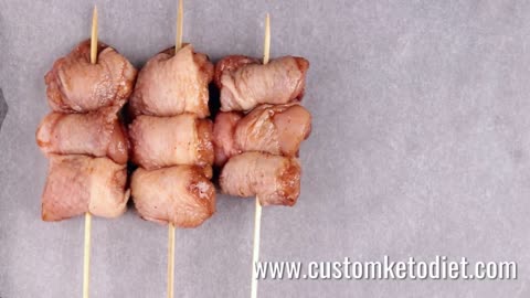 Keto BBQ Chicken Kabob