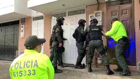 Operativo contra el tráfico de estupefacientes en Floridablanca, dejó 12 personas capturadas