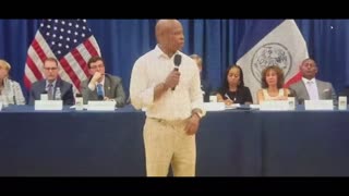 Mayor Eric Adams Has Meltdown Over Biden's Migrant Crisi