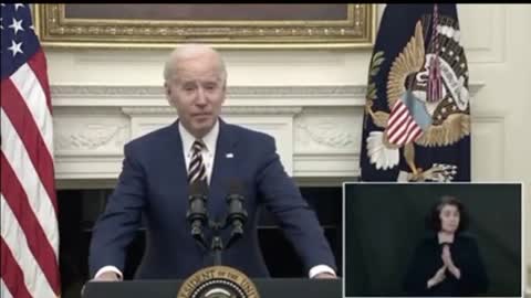 President Biden comments on the coronavirus and predicts over 600K americans will die through