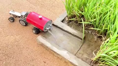 how to make diy tractor water pump science project | top diy Petrol pump