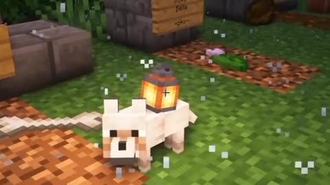 Minecraft a dog 🐕 and man 🙋 visited dog's garve part 1