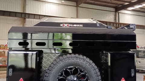 njstar rv off road custom black exterior travel camper trailer inside out introduction