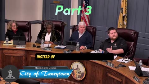 Taneytown - proposed changes to allow recall of elected officials by petition - part 3