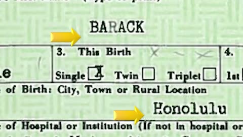 Proof Obama's Birth Certificate is Fake!