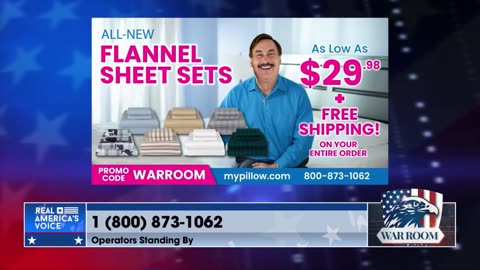 Get Free Shipping On Your Entire Order With Promo Code WARROOM At mypillow.com/warroom