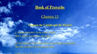 Christian Meme Video: Proverbs Chapter 15 (04/28/2024)