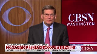 CIA's Morell: Disinformation on Facebook & Russia, CBS News 2018