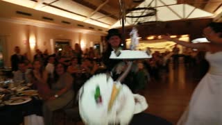 Watch What Happens When A Groom Tries To Cut The Cake