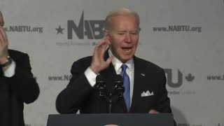 Biden: "You'd Better Stop! I'll Start Believing It"