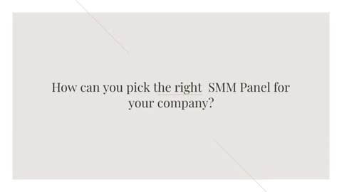 How to Choose The Best SMM Panel in India?