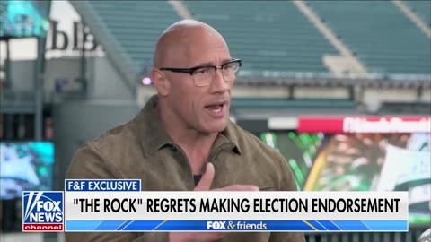 Dwayne ‘The Rock’ Johnson Says He Regrets Endorsing Biden in 2020