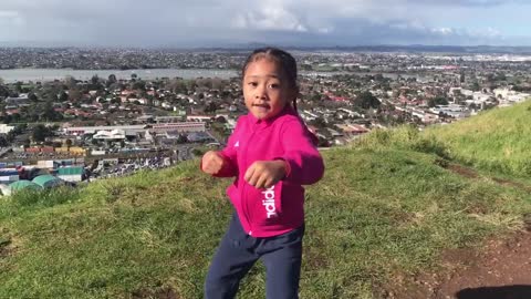 5-year-old boxer trains to become the best