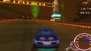 Hot Wheels Ultimate Racing - Burning Wheels Series Race 3 Gameplay(PPSSPP HD)