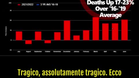 Qui si confrontano le morti in eccesso per tutte le fasce d'età in Nuova Zelanda