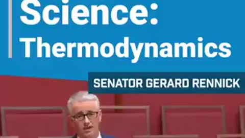 A lesson in the FAKE "renewables", Senator Gerard Rennick educates Parliament (Australia)