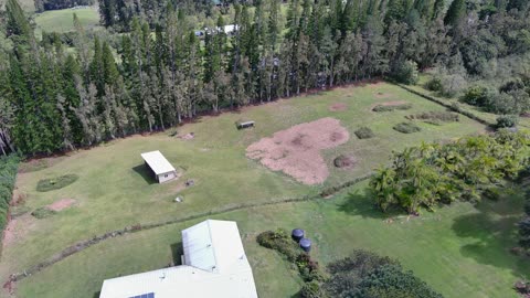 KALOPA MAUKA RD - AERIAL DRONE - 3/2 HOMES FOR SALE ON 5.27 ACRES