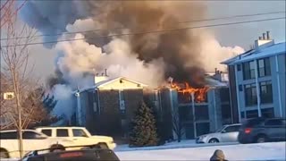 Johnston, Iowa Apartment fire