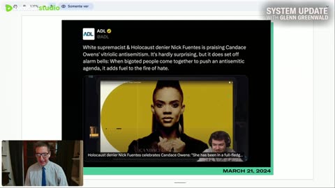 Glenn Greenwald - Candace Owens Out at Daily Wire Over Israel Criticism