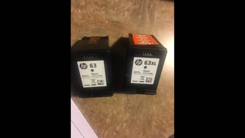 Review: Original HP 63XL Black High-yield Ink Cartridge Works with HP DeskJet 1112, 2130, 363...