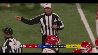 NFL Fans Furious at late interference call #chiefs #bills #afc #football #viral