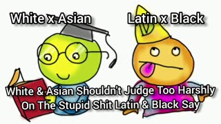 White & Asian Shouldn't Judge Latin & Black Too Harshly (We trying bro)