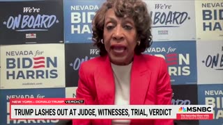 Crusty Maxine Watters calls Trump Supporters “Domestic Terrorists” who are Preparing for a Civil War