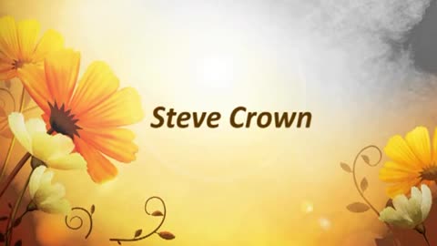 STEVE CROWN YOU ARE GREAT