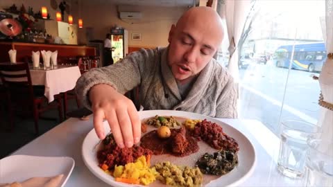 Best ETHIOPIAN Food in New York? NYC's FIRST Ethiopian Food