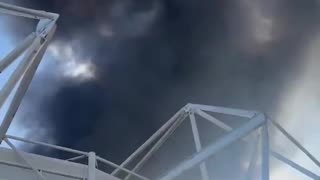 🚨 The smoke above St.Mary’s Stadium
