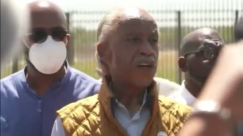 Al Sharpton heckled at the southern Border: at interview defending Haitian immigrants