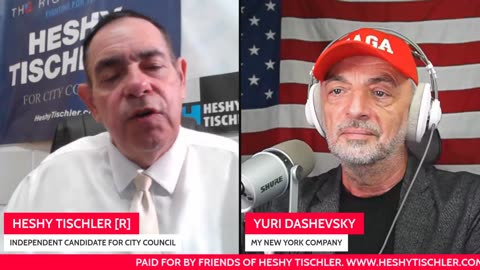 LIVE WITH HESHY TISCHLER [R] FOR NYC COUNCIL DIST. 44 an UPDATE