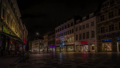 Rain & Thunder Sounds on Window, Relaxing, Sleep, Study... 🌧 [White Noise] 🎧 Copenhagen, Denmark