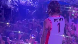 Rapper Lil Pump Starts Epic Chant At Concert: "We Want Trump"