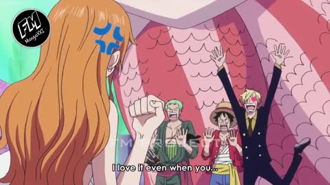 One piece monster trio - funny momments