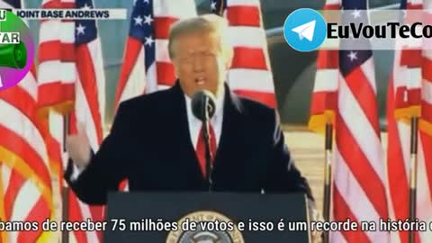 💥Discurso Completo do Presidente Donald Trump na Base Andrews