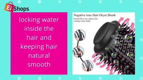 Hair Straightener With Curler Hair Dryer and Volumizer Hair Dryer Brush Best Hot Air Hair Brush