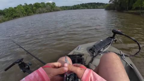 Fishing a Secluded Lake that has SLAB Crappie!