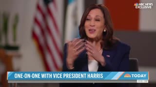 Kamala Harris Laughs and Shrugs When Asked About Visiting Border