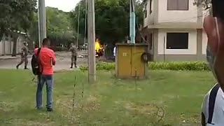 Videos grabaron los angustiosos momentos después de la explosión de un carro bomba en Cúcuta