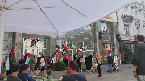 Free Palestine from Slovakia ,Bratislava